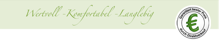 Garantiert faire Preise Garantiert faire Preise