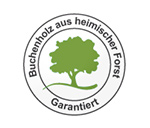 Nachhaltig: Buchenholz aus heimischem Forst