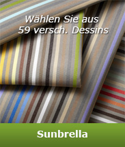 Sunbrella Polsterauflagen für Gartenmöbel