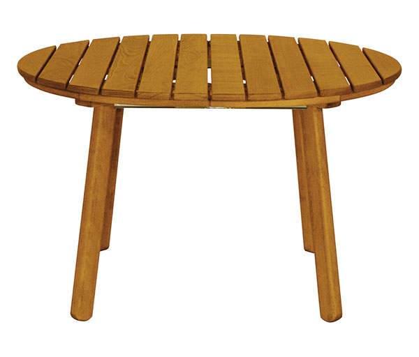 Gartentisch Rügen Cognac Braun-matt