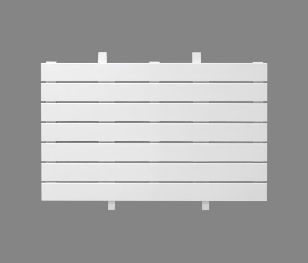 Zusätzliche Einlegeplatte Texel Weiß-hochglanz